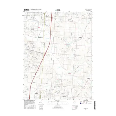 2016 Map of Monroe, 2016 Print