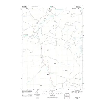 2010 Map of Monroeton, 2010 Print