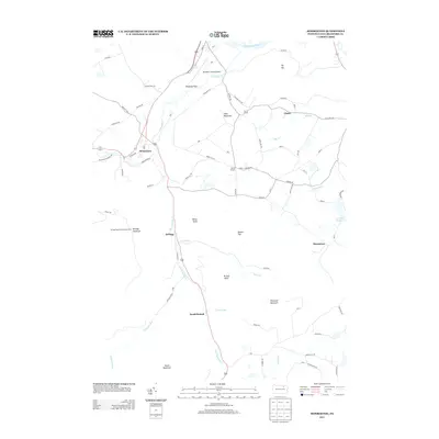 2013 Map of Monroeton, 2013 Print