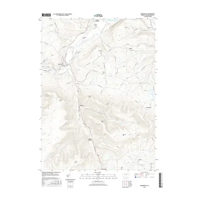 2016 Map of Monroeton, 2016 Print