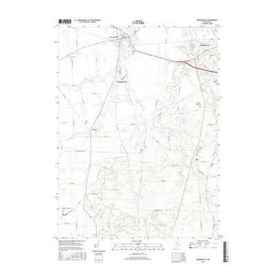 2016 Map of Monroeville, 2016 Print