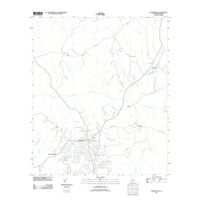 2011 Map of Monroeville, 2011 Print