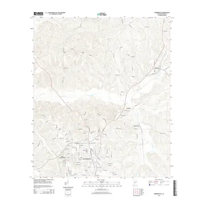 2014 Map of Monroeville, 2014 Print