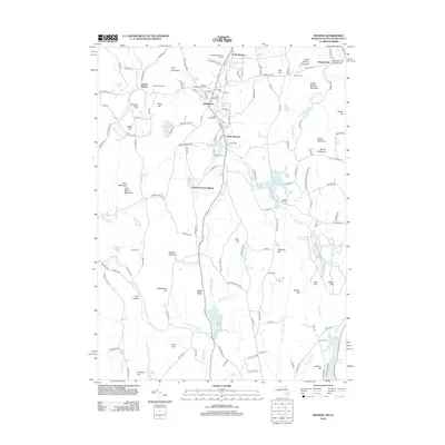 2012 Map of Monson, 2012 Print