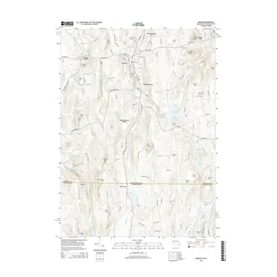 2015 Map of Monson, 2015 Print