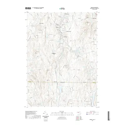 2021 Map of Monson, 2021 Print