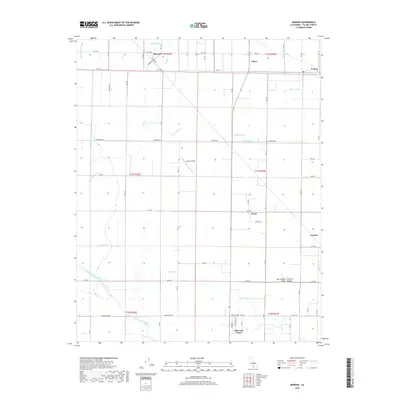 2018 Map of Monson, 2018 Print