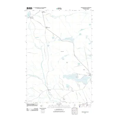2011 Map of Monson West, 2011 Print