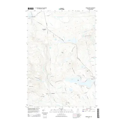 2014 Map of Monson West, 2014 Print