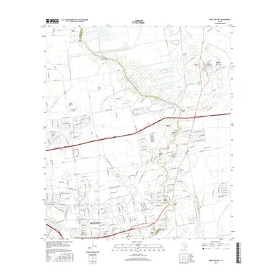 2016 Map of Mont Belvieu, 2016 Print