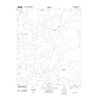 2011 Map of Mont Clare, 2011 Print