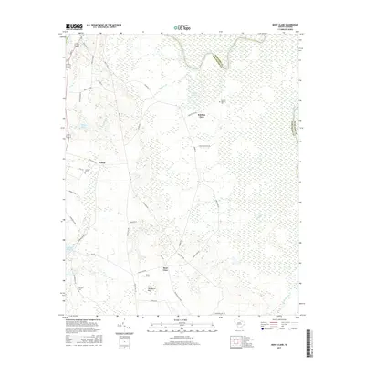 2017 Map of Mont Clare, 2017 Print