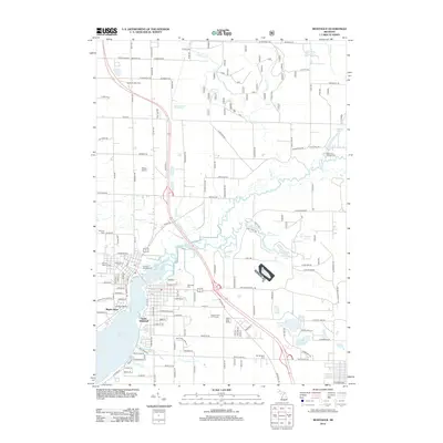 2012 Map of Montague, 2012 Print