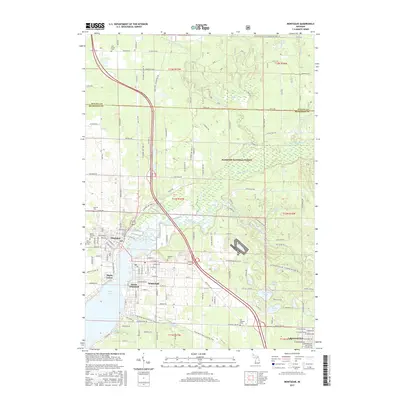 2017 Map of Montague, 2017 Print