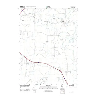 2012 Map of Montague, 2012 Print