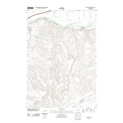 2011 Map of Montaqua, 2011 Print