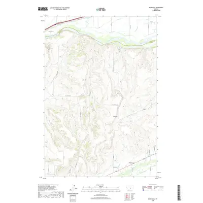 2020 Map of Montaqua, 2020 Print