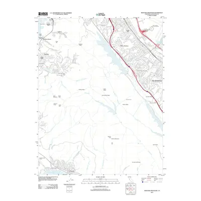 2012 Map of Montara Mountain, 2012 Print