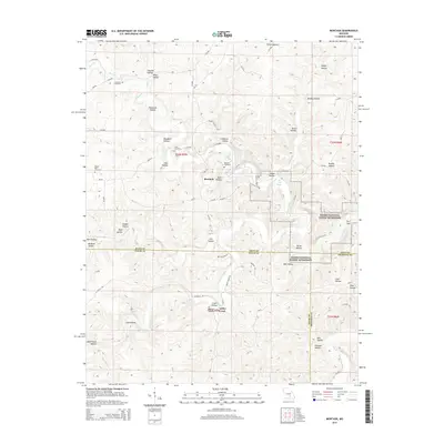 2015 Map of Montauk, 2015 Print