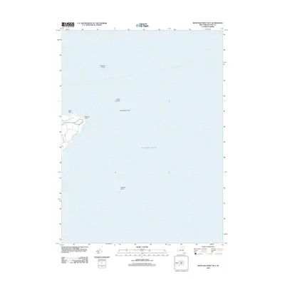 2012 Map of Montauk Point OE E, 2012 Print