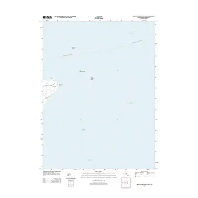 2013 Map of Montauk Point OE E, 2013 Print
