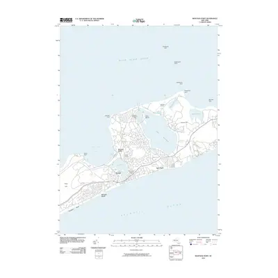 2010 Map of Montauk Point, 2010 Print