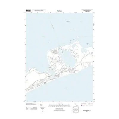 2013 Map of Montauk Point, 2013 Print
