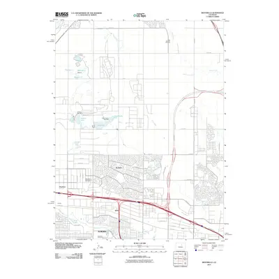 2010 Map of Montbello, 2010 Print