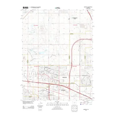 2013 Map of Montbello, 2013 Print