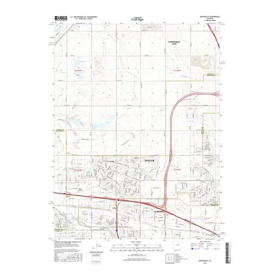 2016 Map of Montbello, 2016 Print