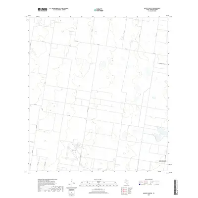 2019 Map of Monte Christo, 2019 Print