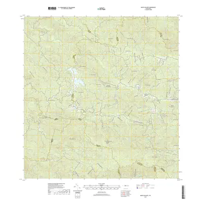 2018 Map of Monte Guilarte, 2018 Print