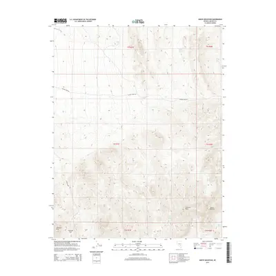2014 Map of Monte Mountain, 2014 Print