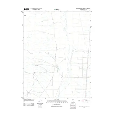 2012 Map of Monte Neva Hot Springs, 2012 Print