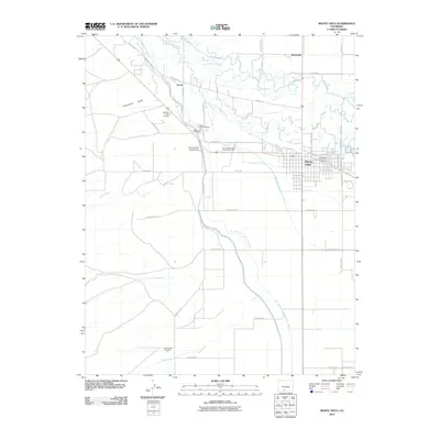 2010 Map of Monte Vista, 2010 Print