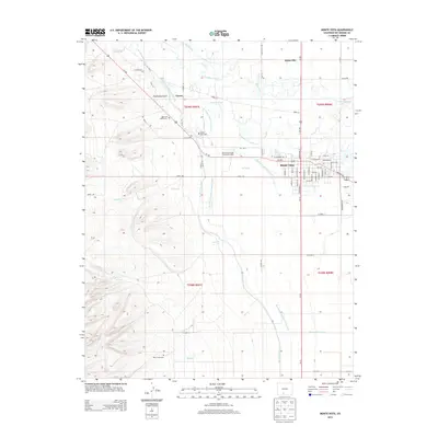 2013 Map of Monte Vista, 2013 Print