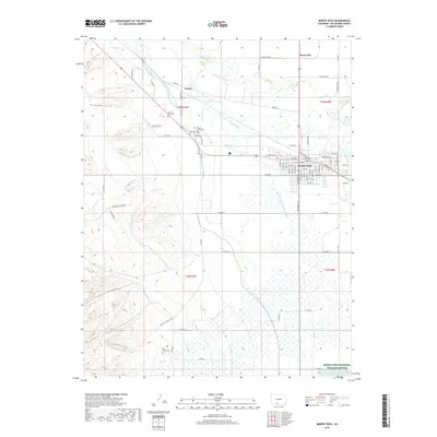 2019 Map of Monte Vista, 2019 Print