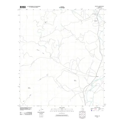 2010 Map of Montell, 2010 Print