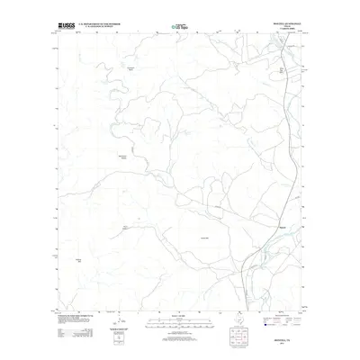 2013 Map of Montell, 2013 Print