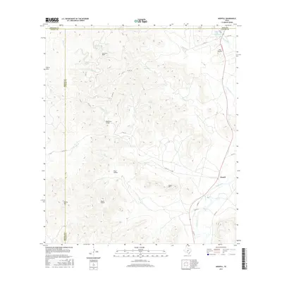 2016 Map of Montell, 2016 Print