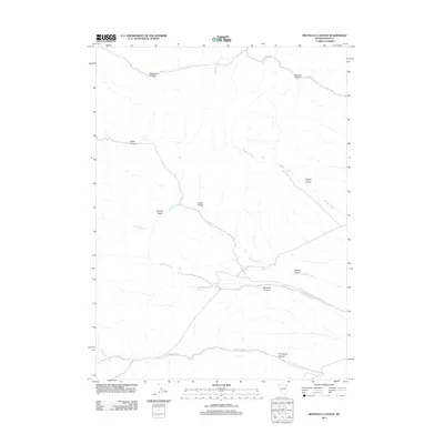 2012 Map of Montello Canyon, 2012 Print