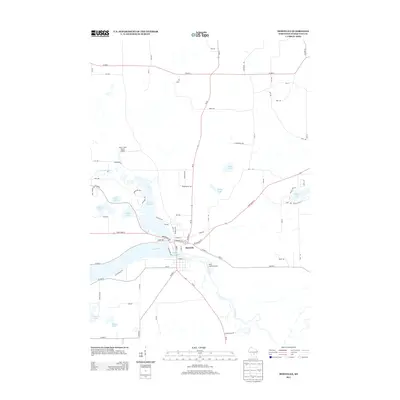 2013 Map of Montello, 2013 Print