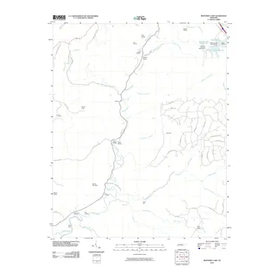 2010 Map of Monterey Lake, 2010 Print