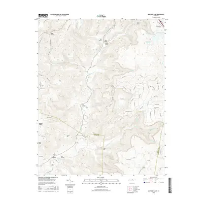 2016 Map of Monterey Lake, 2016 Print