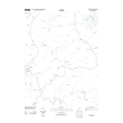 2013 Map of Monterey, 2013 Print