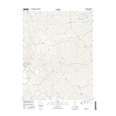 2016 Map of Monterey, 2016 Print