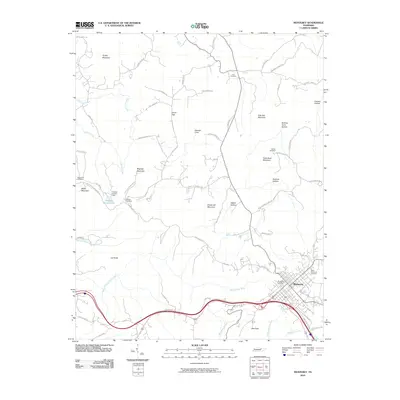 2010 Map of Monterey, 2010 Print