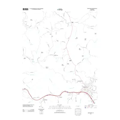 2013 Map of Monterey, 2013 Print