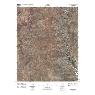 2010 Map of Montesito Creek, 2010 Print