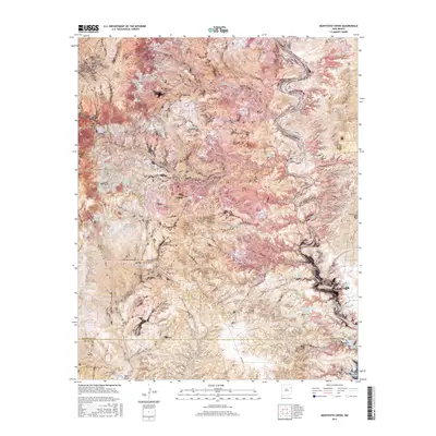 2017 Map of Montesito Creek, 2017 Print